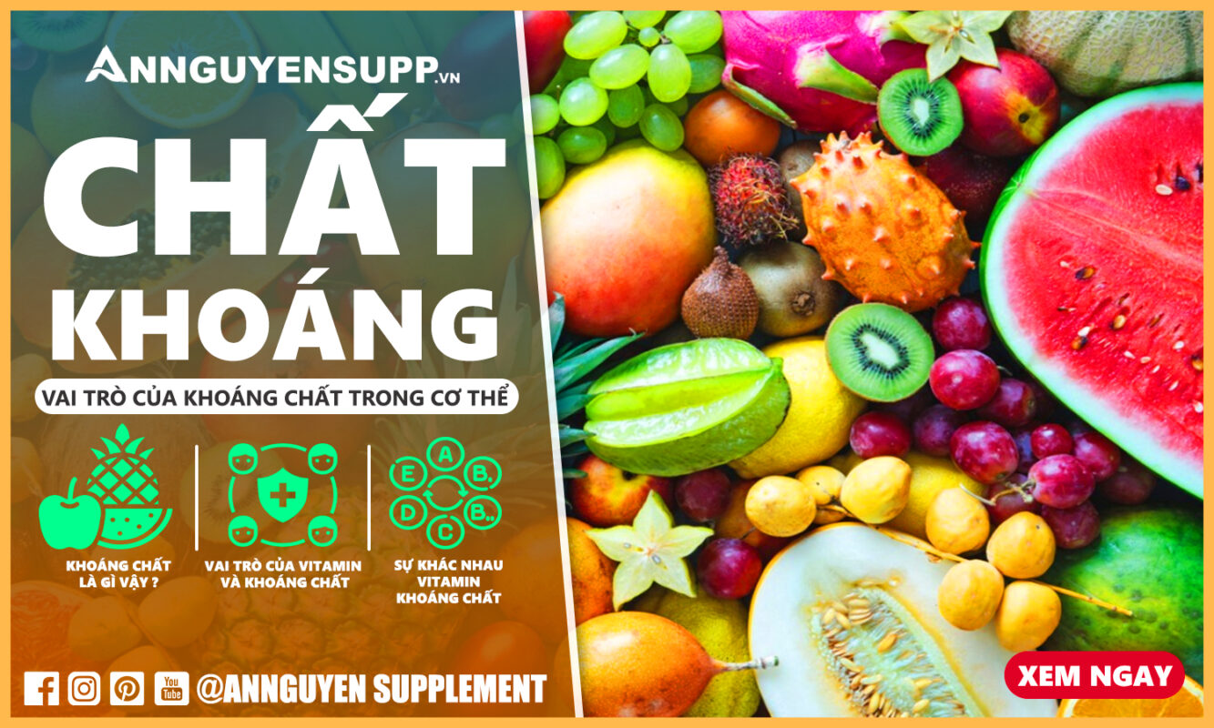 Các vitamin tốt cho người tập thể dục thể thao